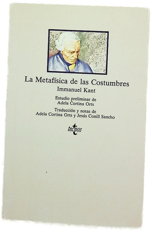La metafísica de las costumbres