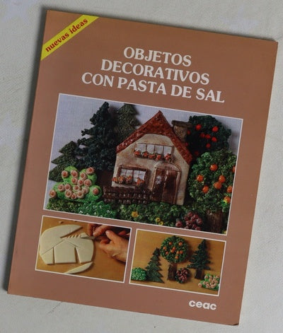Objetos decorativos con pasta de sal