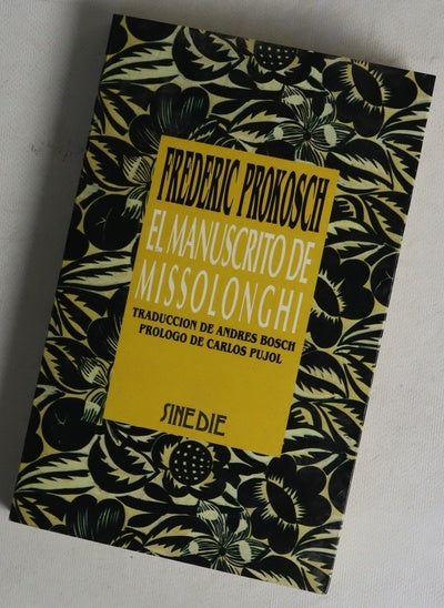 El manuscrito de Missolonghi