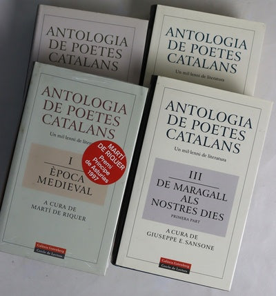 Antalogia de poetes catalans