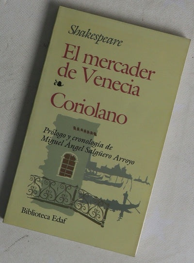El mercader de Venecia Coriolano