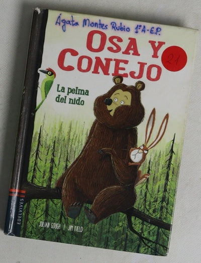 La pelma del nido Osa yo conejo