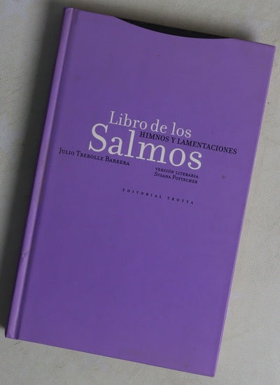 Libro de los salmos himnos y lamentaciones