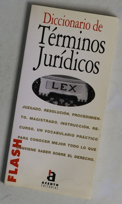 Diccionario de términos jurídicos