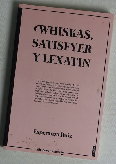 Whiskas, satisfyer y lexatin