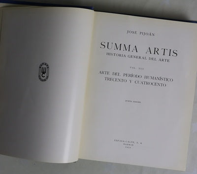 Arte del periodo humanistico trecento y cuatrocento