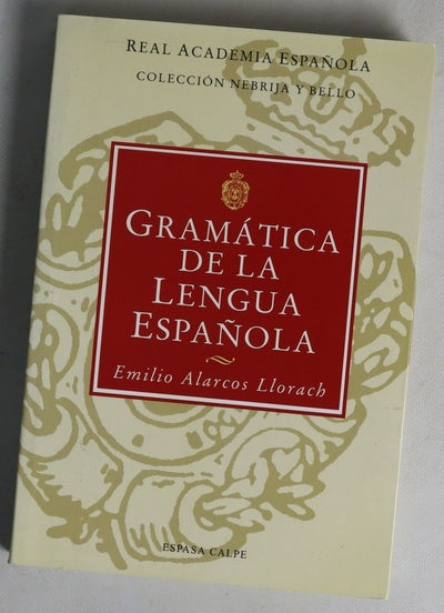 Gramática de la lengua española
