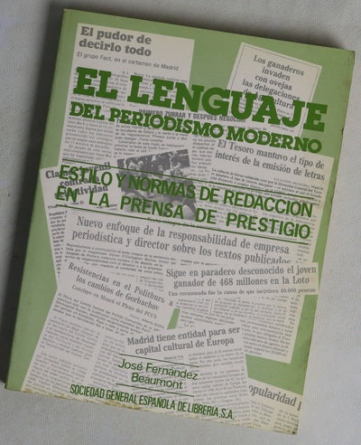 El lenguaje del periodismo moderno los libros de estilo en la prensa