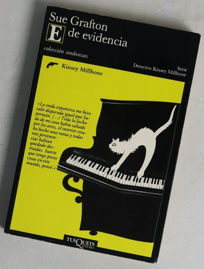 E de evidencia