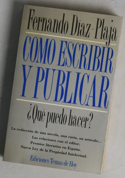 Cómo escribir y publicar