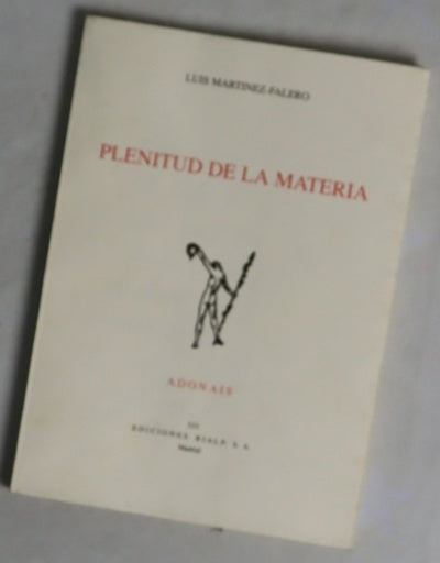 Plenitud de la materia