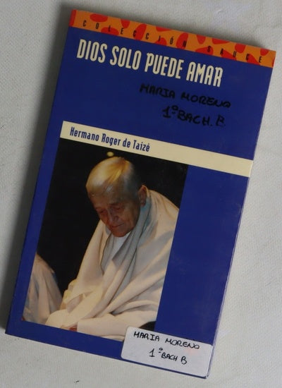 Dios sólo puede amar