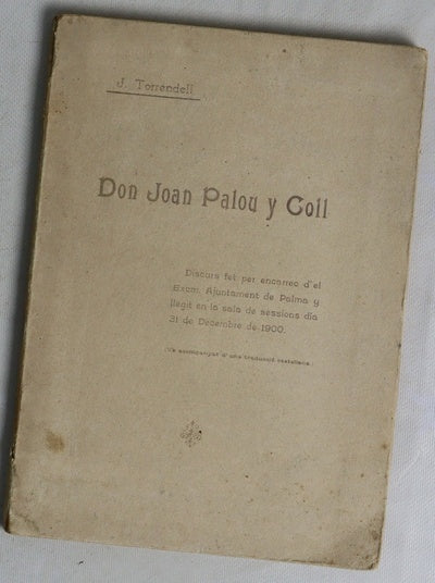Don Joan Palou y Coll