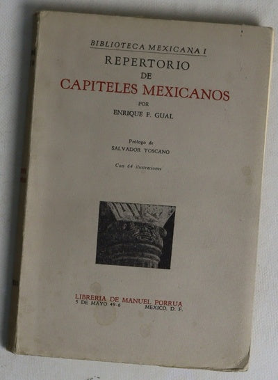 Repertorio de capitales mexicanos