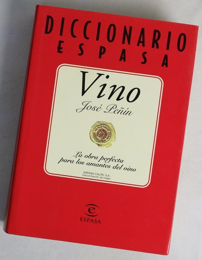 Diccionario Espasa vino