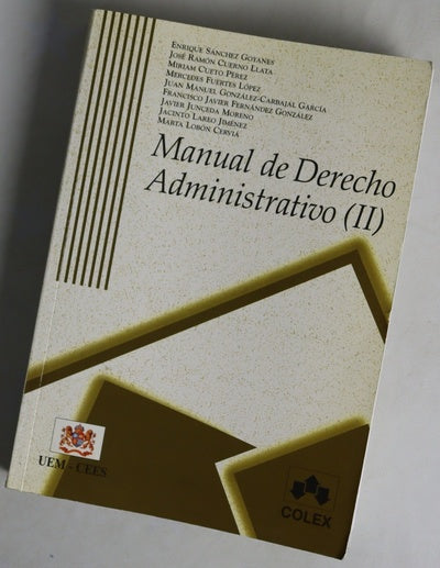Manual de derecho administrativo II