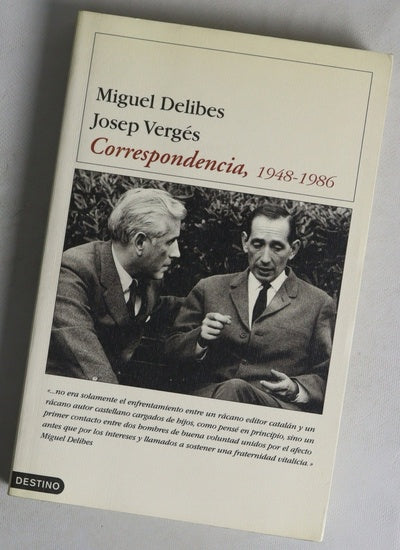 Correspondencia, 1948-1986 (Miguel Delibes)