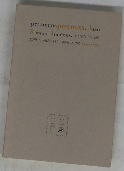 Primeros poemas
