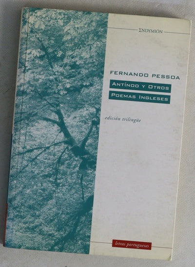 Antínoo y otros poemas ingleses