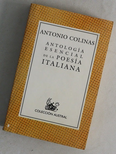 Antología esencial de la poesía italiana