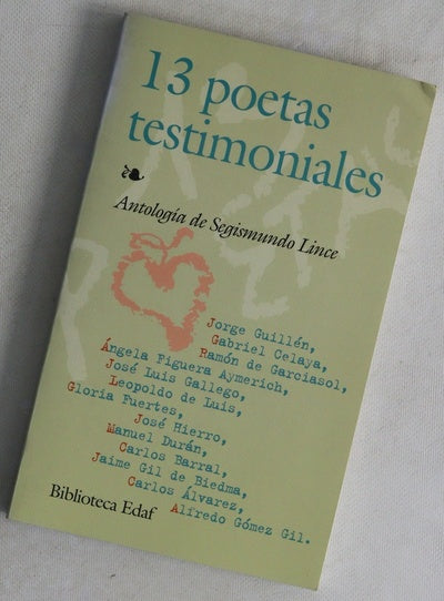 13 poetas testimoniales