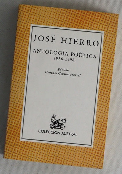 Antología poética 1936-1998