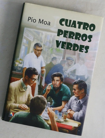Cuatro perros verdes