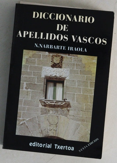 Diccionario de apellidos vascos