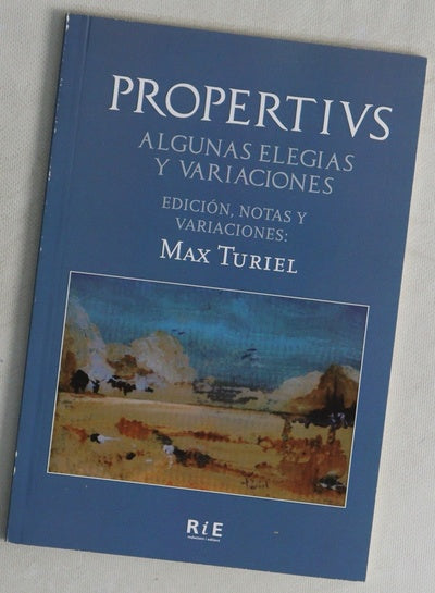 Propertius algunas elegías y variaciones
