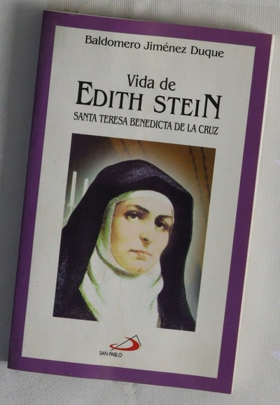 Vida de Edith Stein Santa Teresa Benedicta de la Cruz