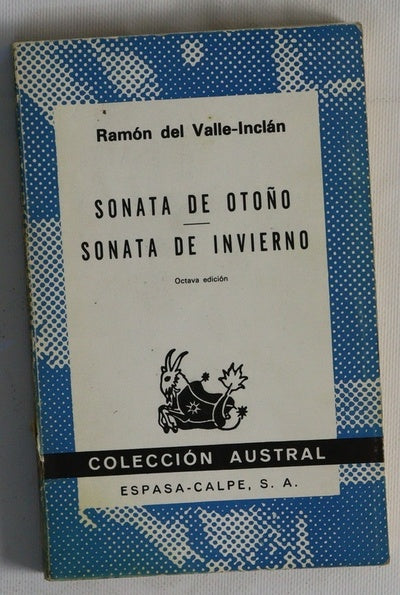 Sonata de otoño Sonata de invierno : memorias del marqués de Bradomín