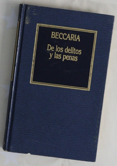 De los delitos y de las penas