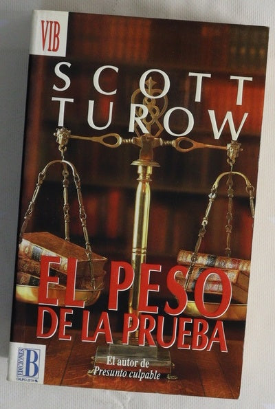 El peso de la prueba