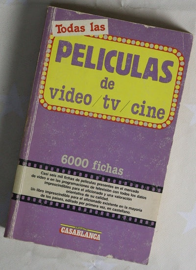 Todas las películas de video, tv, cine