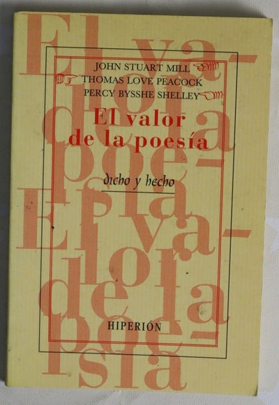 El valor de la poesía