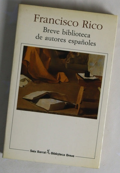 Breve biblioteca de autores españoles
