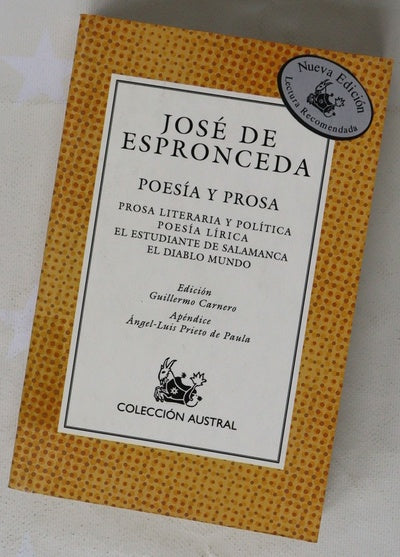 Poesía y prosa