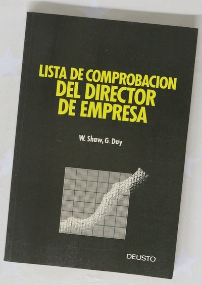 Lista de comprobación del director de empresa