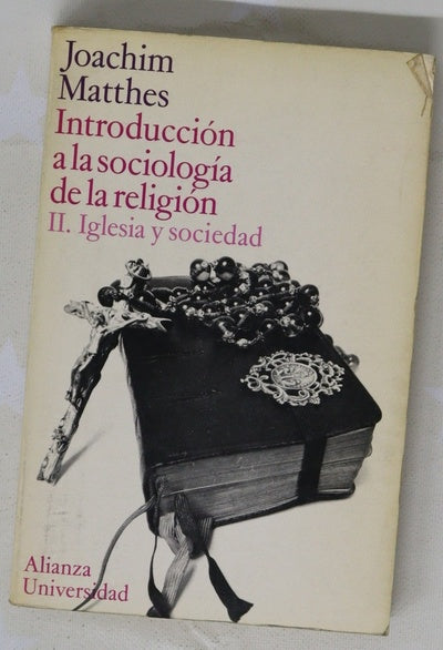 Introducción a la sociología de la religión