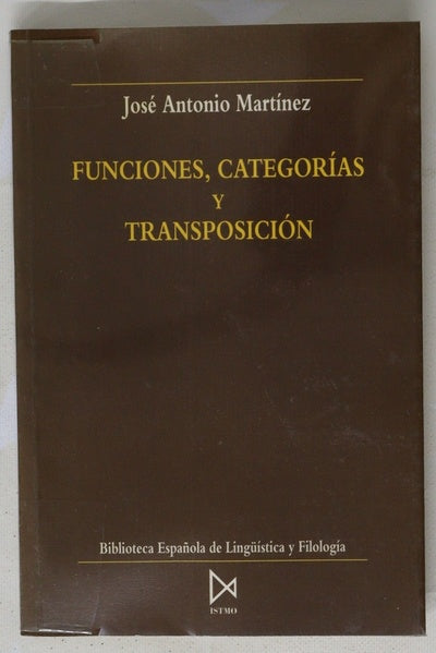Funciones, categorías y transposición