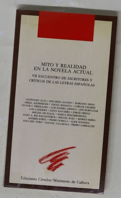 Mito y realidad en la novela actual