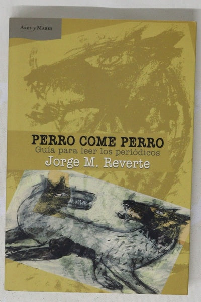 Perro come perro guía para leer los periódicos