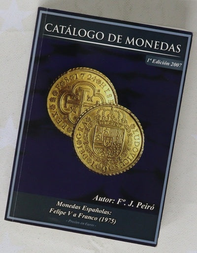 Catálogos de bolsillo de las monedas españolas desde 1700-1975