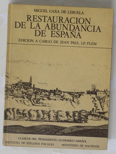 Restauración de la abundancia de España