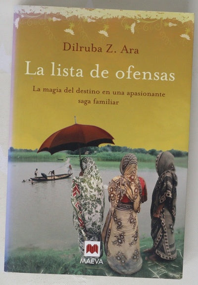 La lista de ofensas : la magia del destino en una apasionante saga familiar