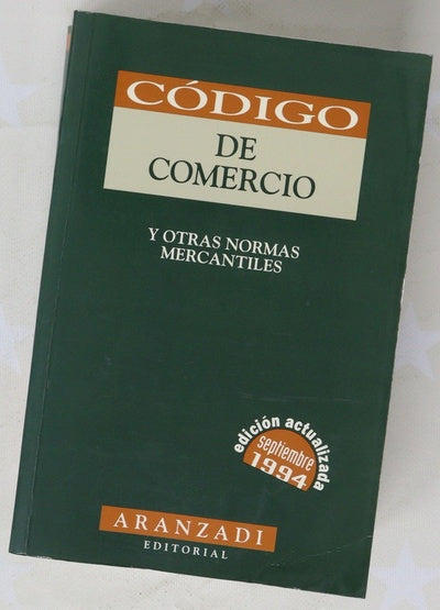 Código de comercio y otras normas mercantiles