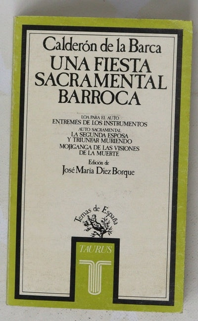 Una fiesta sacramental barroca