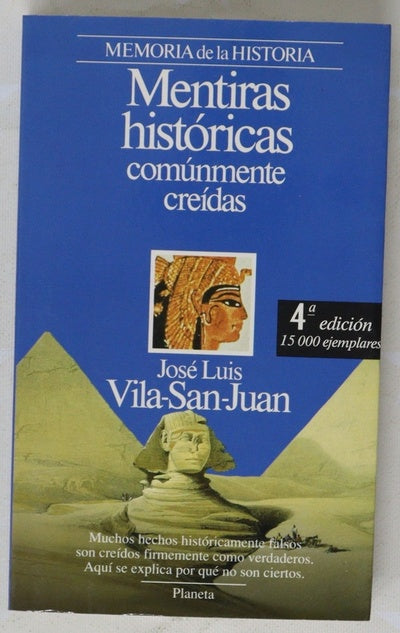 Mentiras históricas comúnmente creídas