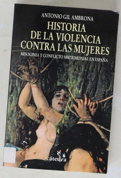Historia de la violencia contra las mujeres misoginia y conflicto matrimonial en España