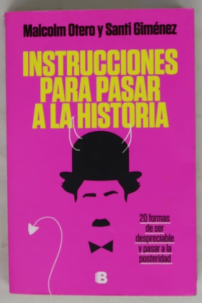 Instrucciones para pasar a la historia